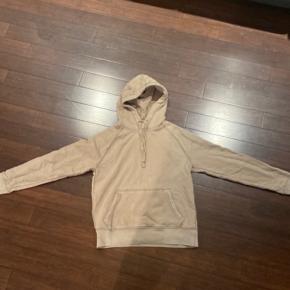 Blank tan/golden brown mens GAP hoodie